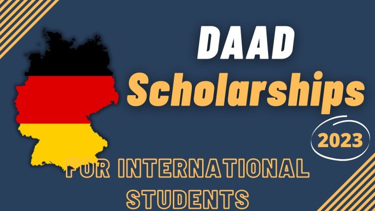 Daad scholarship for masters 2023-2024